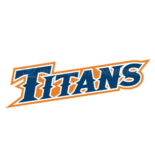 Cal State Fullerton Titans logo T-shirts Iron On Transfers N4066